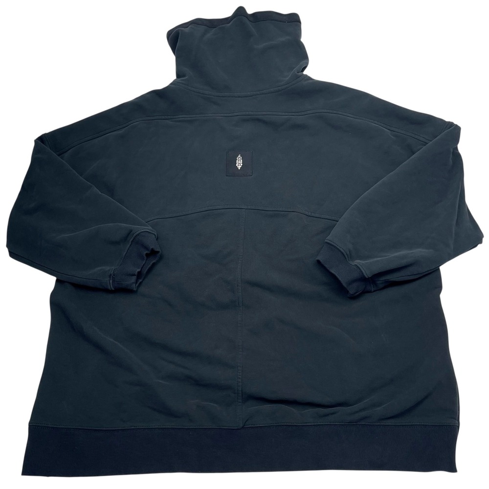 Free People FP Movement Venture Pullover Jacket M Navy Blue Heavyweight $178 - Picture 3 of 12